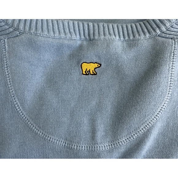 NWT Jack Nichlaus 100% Cotton V-Neck Sweater Pullover Size L - Picture 3 of 5